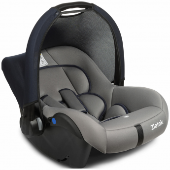 Автокресло ZLATEK COLIBRI LUX светло-серый 0+, до 13 кг, 0–1,5 лет