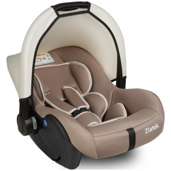 Автокресло ZLATEK COLIBRI LUX тсветло-коричневый 0+, до 13 кг, 0–1,5 лет